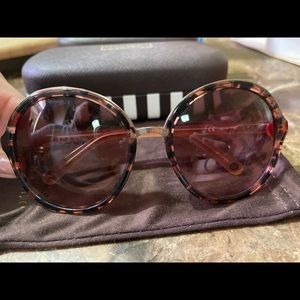 Henri Bendel London round sunglasses